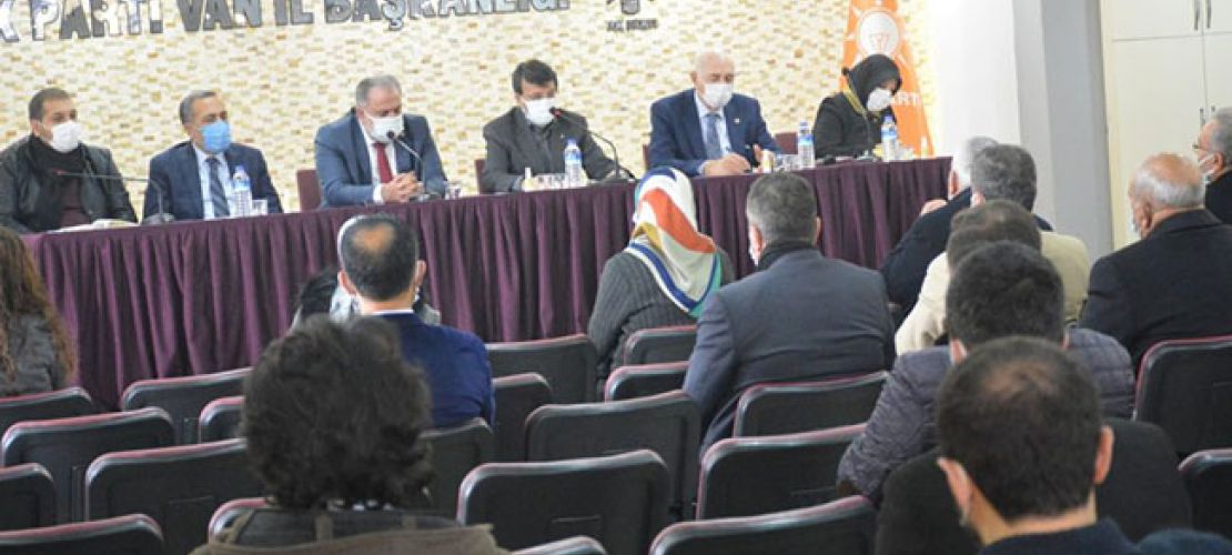 AK Parti Van İl Başkanı,ilk Yönetim Kurulu Toplantısını gerçekleştirdi.