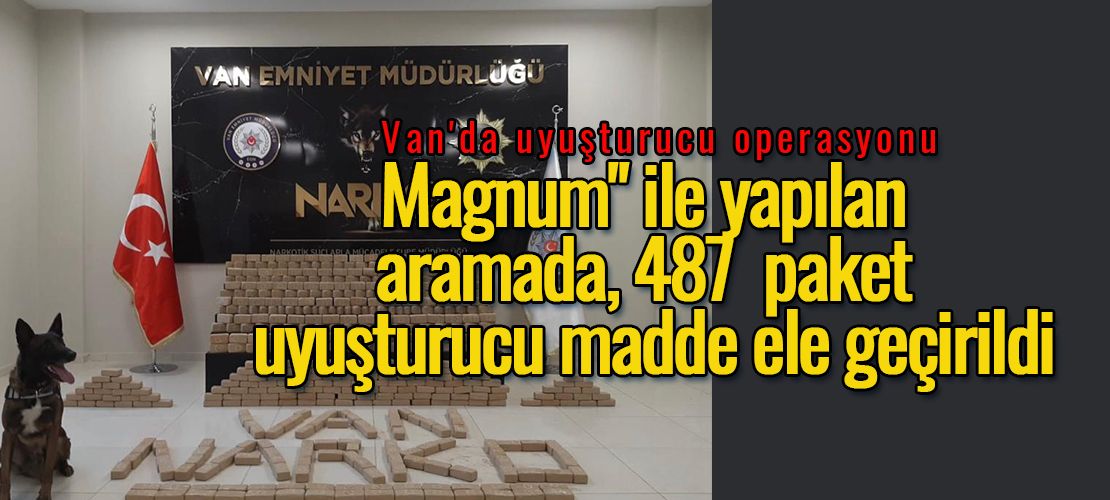 Van'da uyuşturucu operasyonu