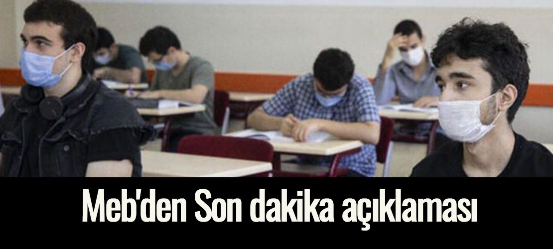 Meb'den Son dakika açıklaması