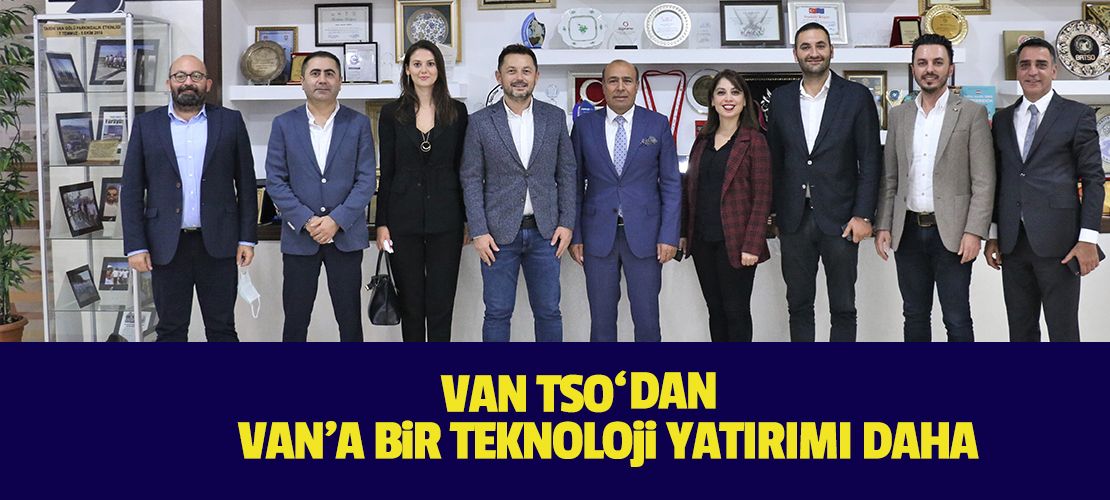 Van’a bir teknoloji yatırımı daha