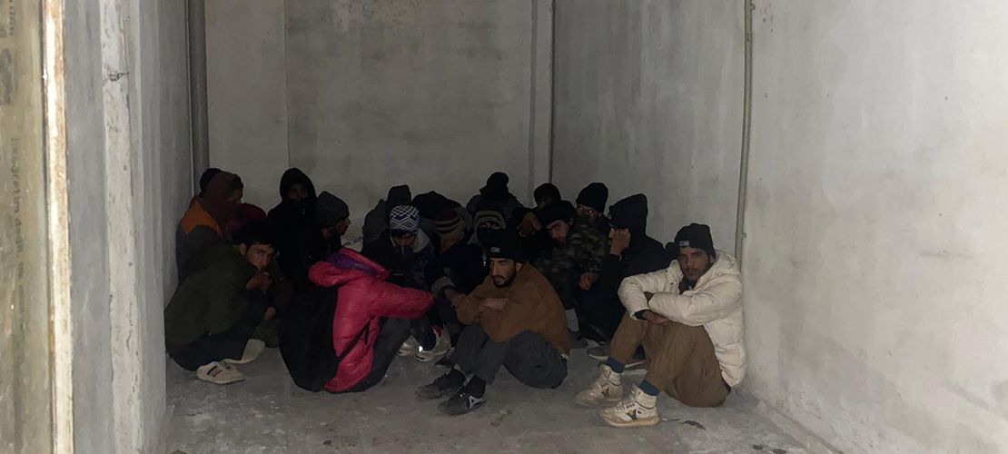 Van'da 17 kaçak göçmen yakalandı