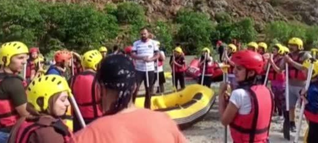 Van’da rafting sezonu başladı