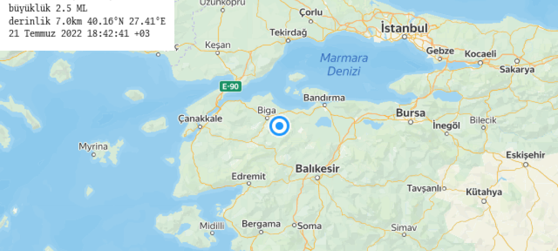 Balıkesir'de 4.6'lık deprem: İstanbul'da da hissedildi