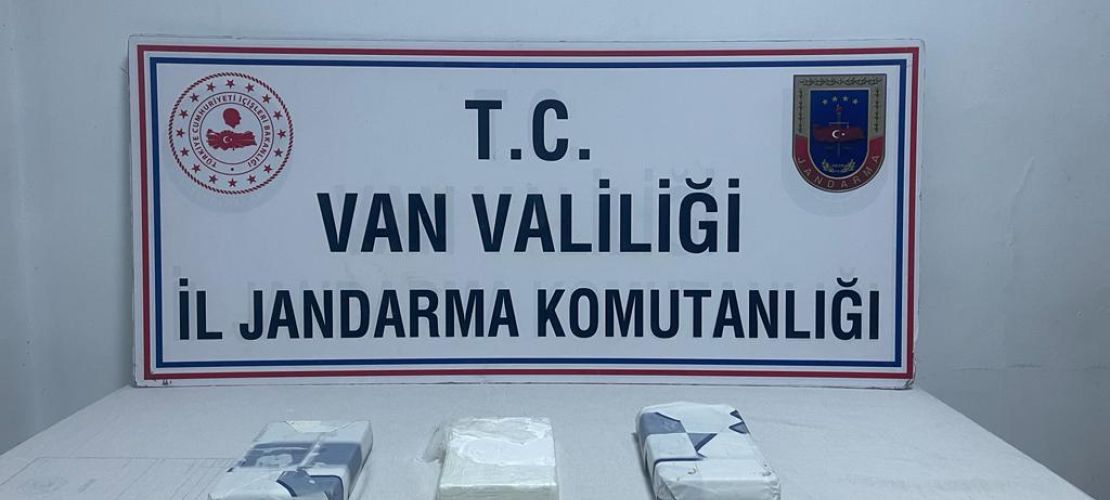 Van'da 3 kilo 172 gram kokain ele geçirildi