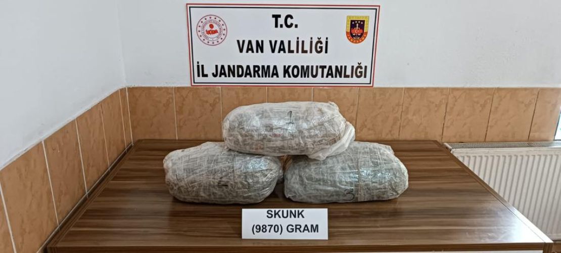 Van'da uyuşturucu operasyonu 1 şahıs tutuklandı