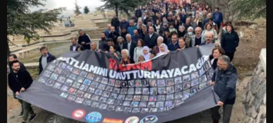 10 Ekim Ankara Katliamı'nda hayatını kaybedenler anıldı