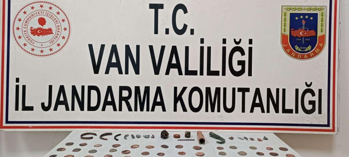 Van'da tarihi eser operasyonu