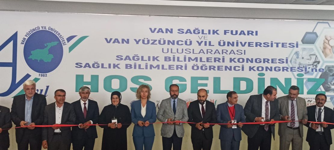 Van’da 1.Uluslararası Sağlık Fuarı açıldı