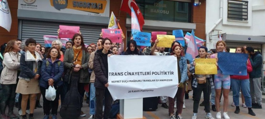 Trans cinayetlerinde katledilenler İzmir’de anıldı