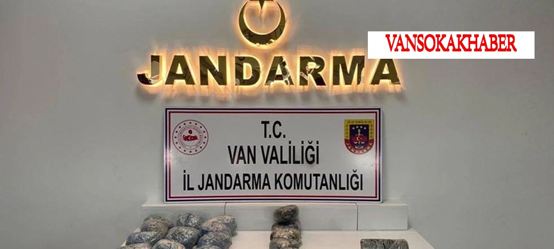 Van'da uyuşturucu operasyonu!