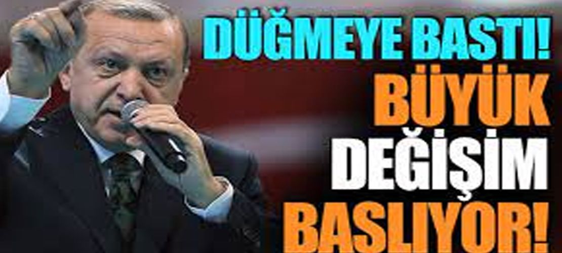 Erdoğan, yerel seçimler için düğmeye bastı