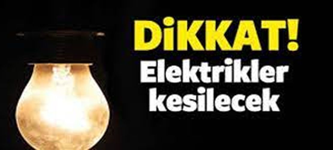 Hafta sonu İpekyolu, Edremit ve Tuşba’da elektrik kesintisi yaşanacak