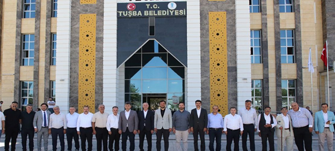 Bağcılar Belediye Başkanı  Özdemir'den Tuşba Belediye Başkanı Salih Akman’a ziyaret