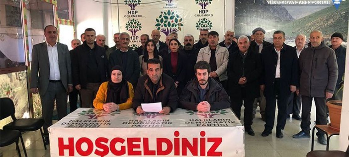 Hakkari HEDEP'te adaylık başvuruları başladı