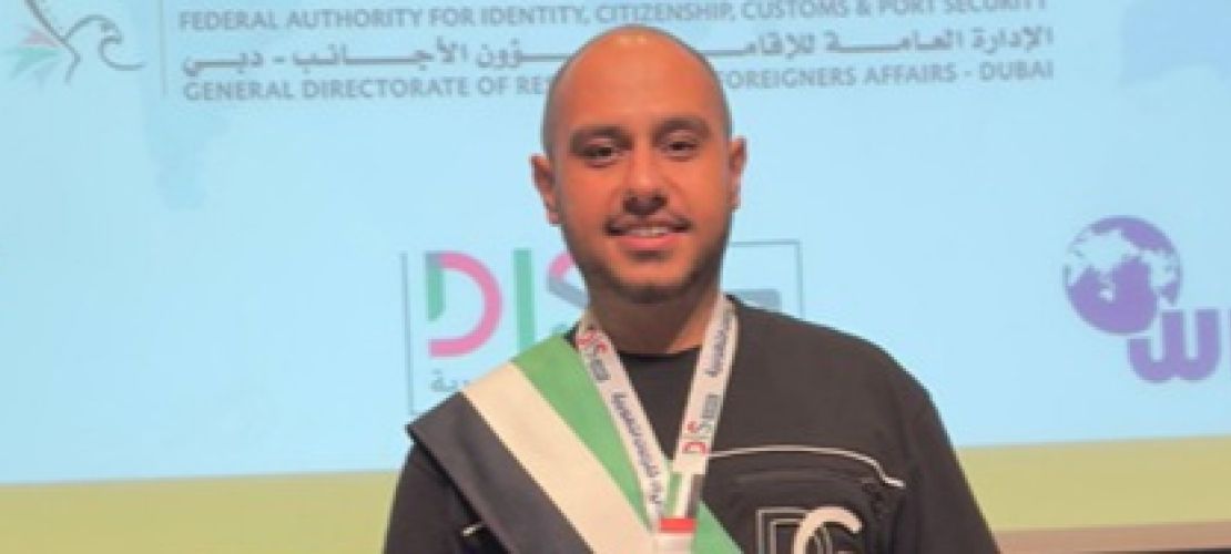 Girişimci Sepehr Moosavi’ye Dubai’den altın madalya