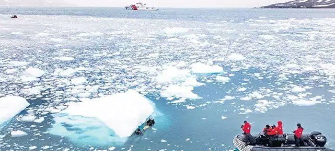 Dünya eriyor Deniz Buzu en düşük seviyeye geldi