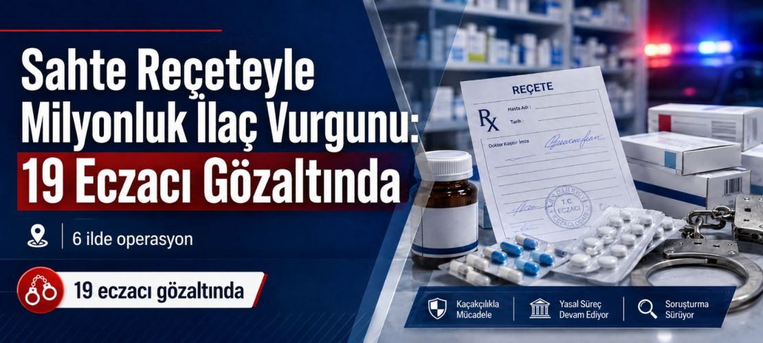 Sahte Reçeteyle Milyonluk İlaç Vurgunu İddiası