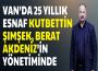 Van’ın köklü esnafı Kutbettin Şimşek’ten Berat Akdeniz’e Destek