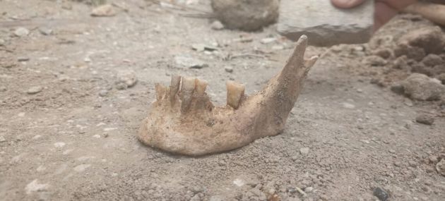 Van’da anaokulu inşaatı sırasında insan kemiklerine rastlandı