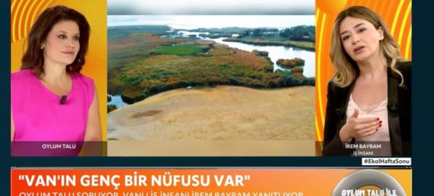 İrem Bayram, Van için ulusal basında