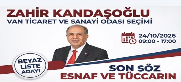 Van TSO Başkan Adayı Kandaşoğlu Çalışmalara Hız Verdi